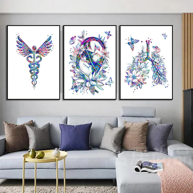 Anatomy Medical Poster Flower  – обзор и цена Medical Lab Pictures