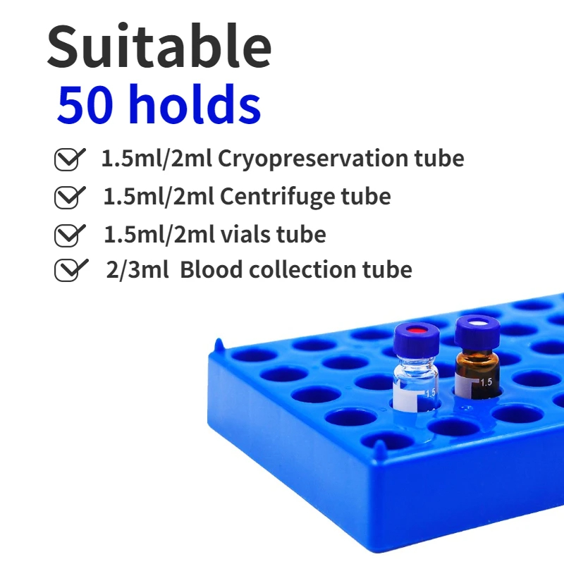 Пластиковая стойка для флаконо – обзор и цена Centrifuge Tube Rack