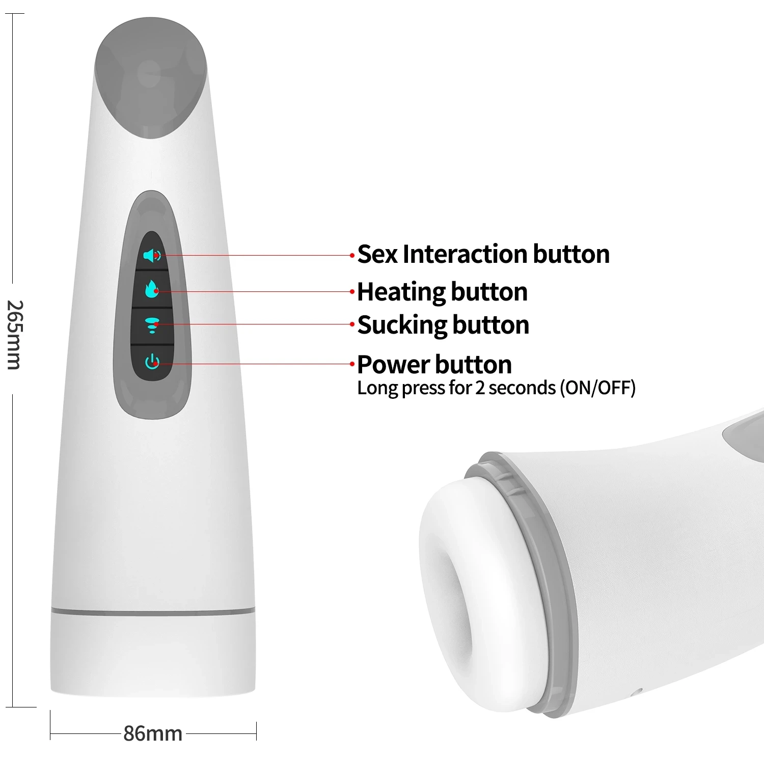 Мужской мастурбатор с функцией – обзор и цена Suction Machine Medical